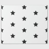Papier Cadeau Motif d'étoiles (Plat)