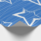 Papier Cadeau Motif d'étoiles (Coin)