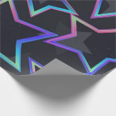 Papier Cadeau Motif d'étoiles (Coin)