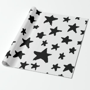 Papier Cadeau Motif d'étoiles
