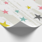 Papier Cadeau Motif d'étoiles (Coin)