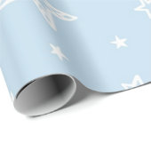Papier Cadeau Motif d'étoiles (Coin rond)