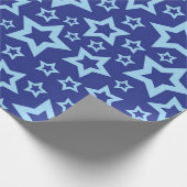Papier Cadeau Motif d'étoiles (Coin)
