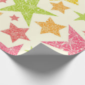 Papier Cadeau Motif d'étoiles (Coin)