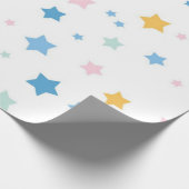 Papier Cadeau Motif d'étoiles (Coin)