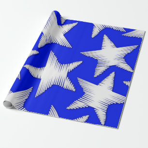 Papier Cadeau Motif d'étoiles