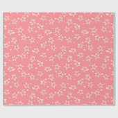 Papier Cadeau Motif d'étoiles (Plat)