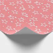Papier Cadeau Motif d'étoiles (Coin)