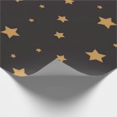 Papier Cadeau Motif d'étoiles (Coin)
