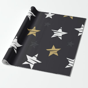 Papier Cadeau Motif d'étoiles