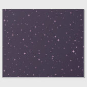 Papier Cadeau Motif d'étoiles (Plat)