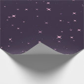 Papier Cadeau Motif d'étoiles (Coin)
