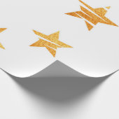 Papier Cadeau Motif d'étoiles (Coin)