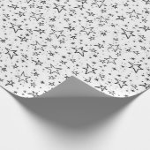 Papier Cadeau Motif d'étoiles (Coin)