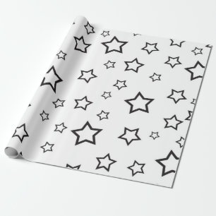 Papier Cadeau Motif d'étoiles