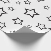 Papier Cadeau Motif d'étoiles (Coin)