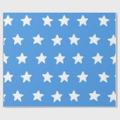 Papier Cadeau Motif d'étoiles (Plat)