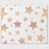 Papier Cadeau Motif d'étoiles (Plat)