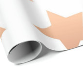 Papier Cadeau Motif d'étoiles (Coin rond)