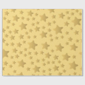 Papier Cadeau Motif d'étoiles (Plat)