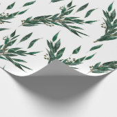 Papier Cadeau Motif d'eucalyptus (Coin)