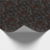 Papier Cadeau Motif d'Halloween (Coin)
