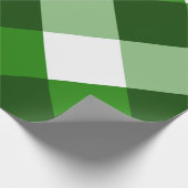 Papier Cadeau Motif diamant Argyle vert (Coin)