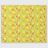 Papier Cadeau Motif d'icône Neon FRIENDS™ (Plat)