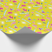 Papier Cadeau Motif d'icône Neon FRIENDS™ (Coin)