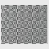Papier Cadeau Motif d'illusion optique (Plat)