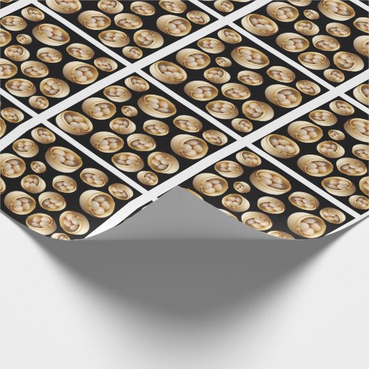Papier Cadeau Motif Dim sum (Coin)