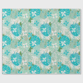 Papier Cadeau Motif d'impression Aloha Hawaiian (Plat)