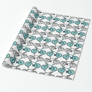 Papier Cadeau Motif d'impression de bicyclette