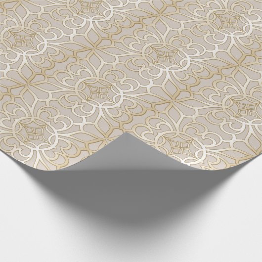 Papier Cadeau Motif d'impression Jacquard (Coin)