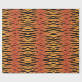 Papier Cadeau Motif d'impression Tiger (Plat)