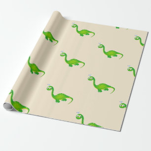 Papier Cadeau Motif Dinosaur préhistorique
