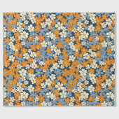 Papier Cadeau Motif Ditsy Flowers (Plat)