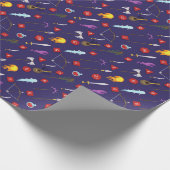 Papier Cadeau Motif DnD en lecture (Coin)