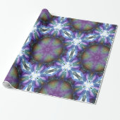 Papier Cadeau Motif Dollar Paradise Flower (Déroulé)