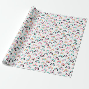 Papier Cadeau Motif Doodle Abstrait
