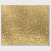 Papier Cadeau Motif d'or (Plat)