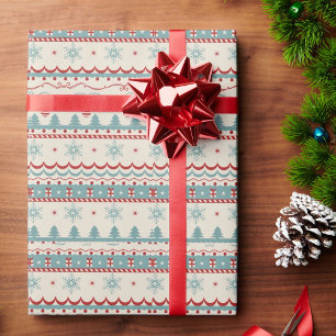 Papier Cadeau Motif doux Noël Pays Sweat
