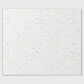 Papier Cadeau Motif du ciel de nuit étoilé (Plat)