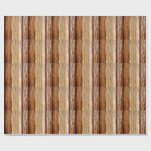 Papier Cadeau Motif du grain de bois (Plat)