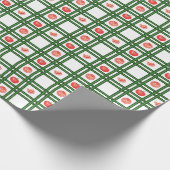 Papier Cadeau Motif du jardinier de tomates fraîches (Coin)