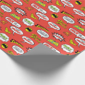 Papier Cadeau Motif du logo de la Ligue de la Justice (Coin)