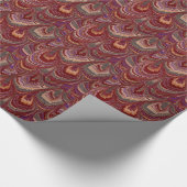Papier Cadeau Motif du papier marbré 1 (Coin)