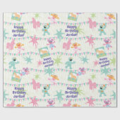 Papier Cadeau Motif du parti Sesame Pals Piñata (Plat)