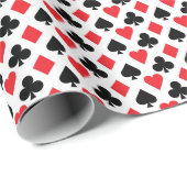 Papier Cadeau Motif du pont de cartes (Coin rond)