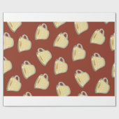 Papier Cadeau Motif Eggnog (Plat)